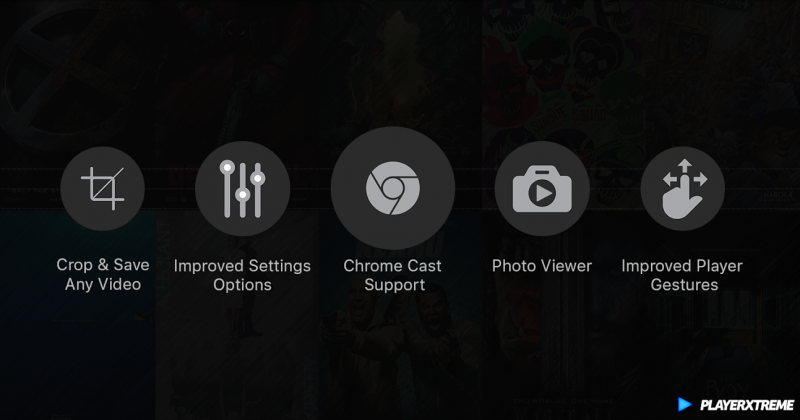 PlayerXtreme iOS v6.0.5 add Chrome Cast, Slideshow, Repeat/Shuffle and more…